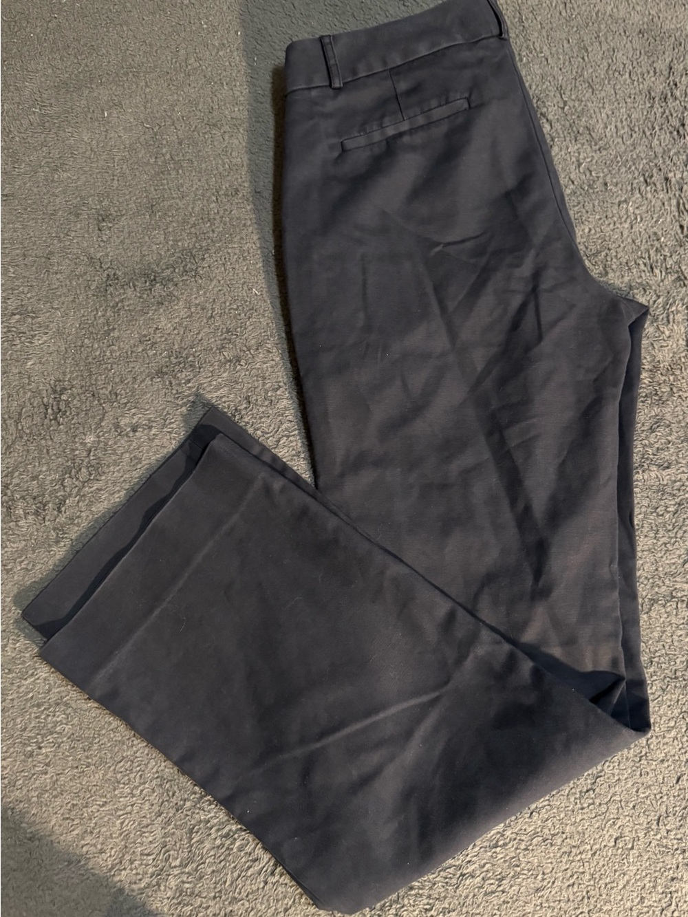 Banana Republic Women's Straight-Leg Pants in Gray